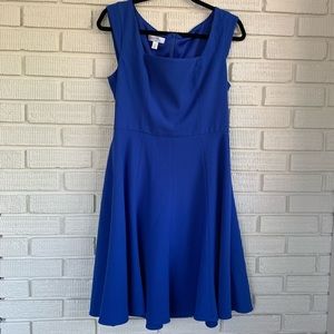 Cobalt Blue Designer Dress